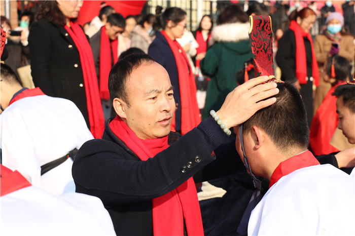 政教处：luck18平台2021届高三成人典礼(图7)