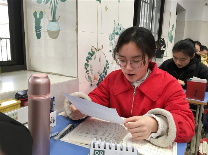 高三级部:班班有书声 冲刺有精神(图4)