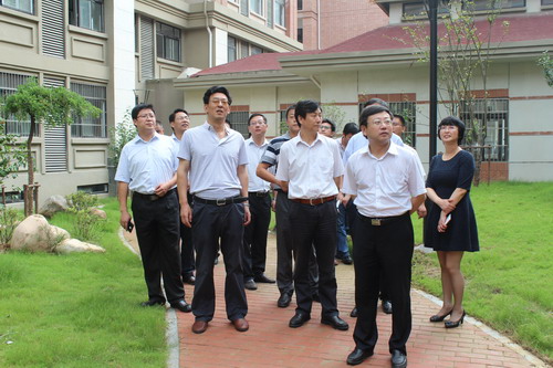 市委常委、副市长周善武调研luck18平台新校建设情况(图3)