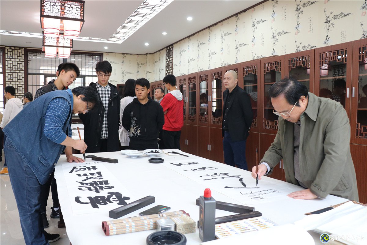 中国力量 盛世华章 安徽书画名家走进luck18平台(图6)