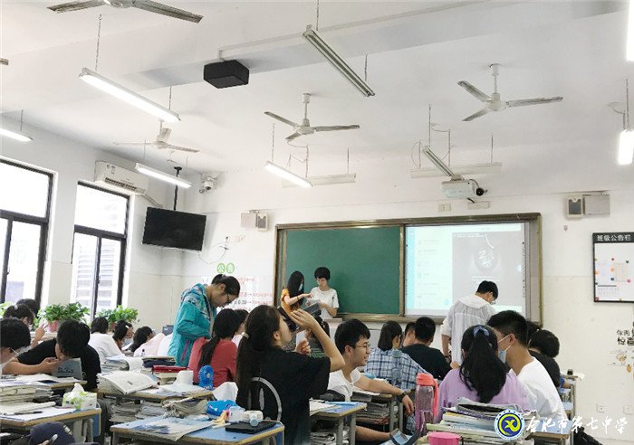 6月17日实习手记:雨过天晴,七中校园很美(图8)