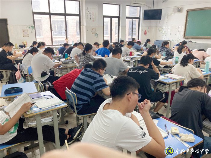 6月17日实习手记:雨过天晴,七中校园很美(图11)