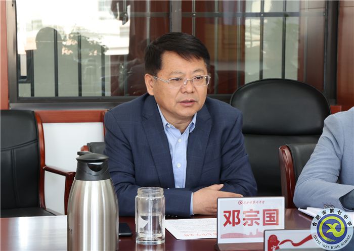 合肥市教育局党委委员、副局长胡光喜一行调研luck18平台(图4)