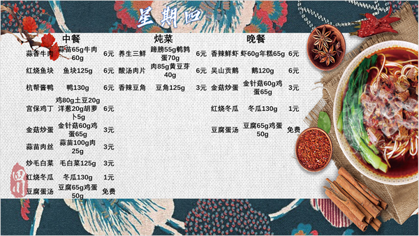 合七美食先知道（本周菜谱）(图6)