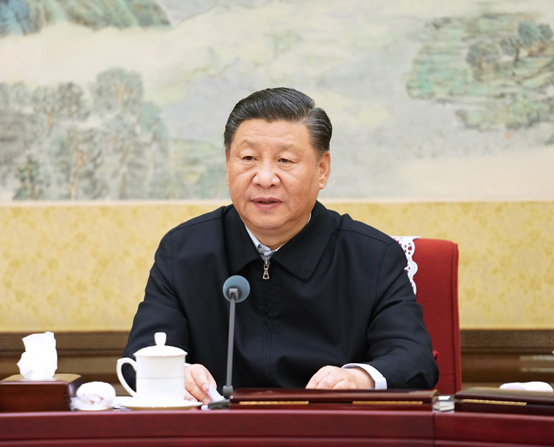 中共中央政治局召开专题民主生活会强调 带头把不忘初心牢记使命作为终身课题 始终保持共产党人的政治本色和前进动力 中共中央总书记习近平主持会议并发表重要讲话(图1)