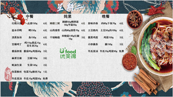合七美食先知道（本周菜谱）(图4)