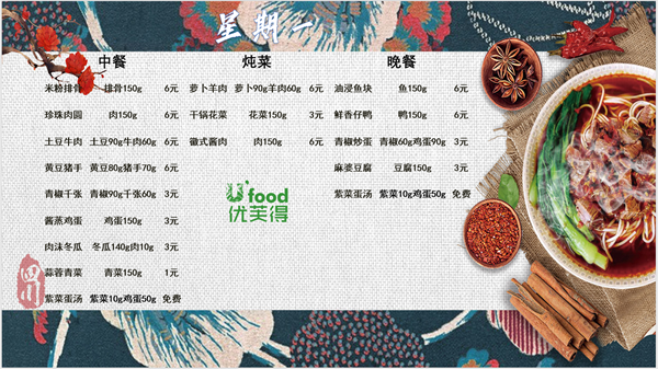 合七美食先知道（本周菜谱）(图3)