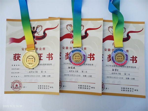 luck18平台学子在安徽省国际象棋锦标赛中勇创佳绩(图2)