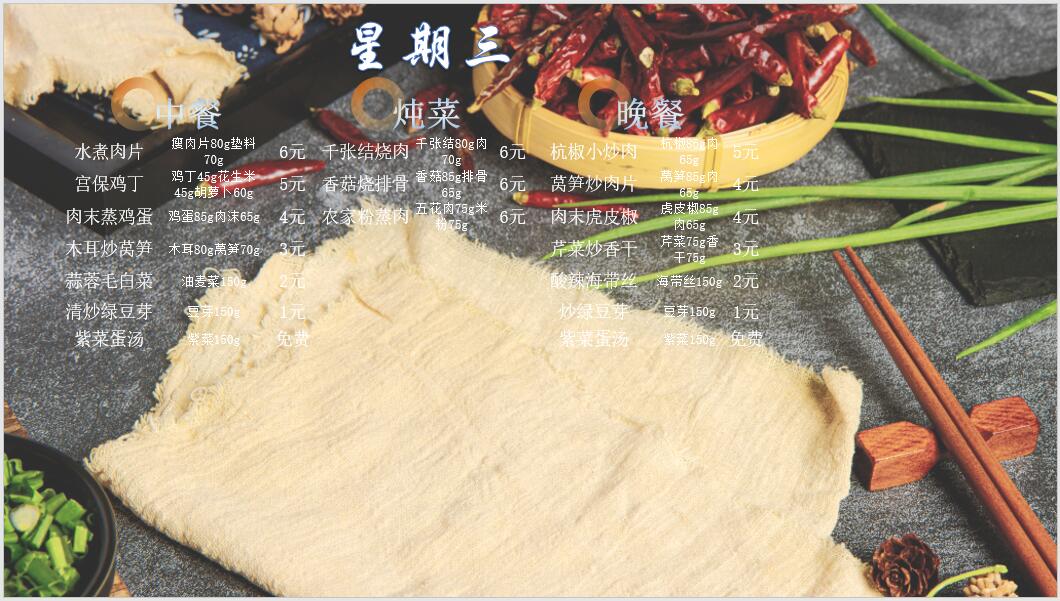 合七美食先知道（本周菜谱）(图12)